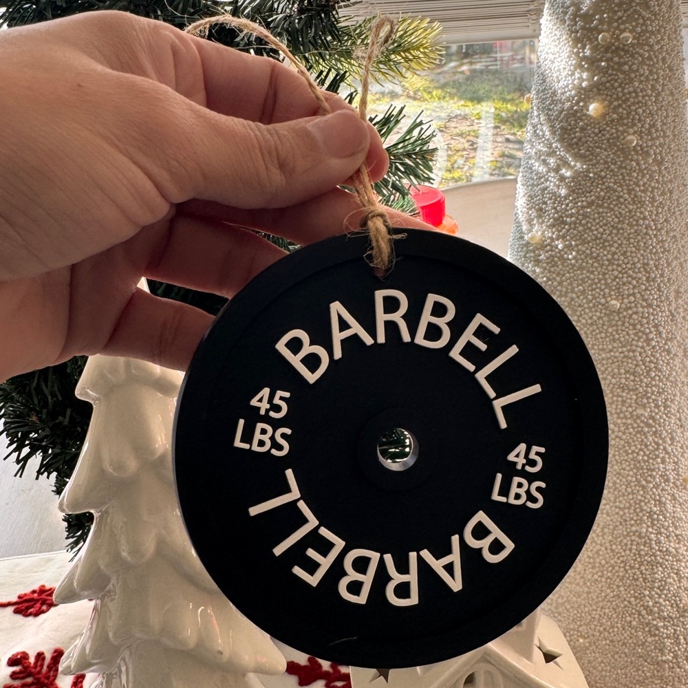 Fitness Christmas’s Ornament